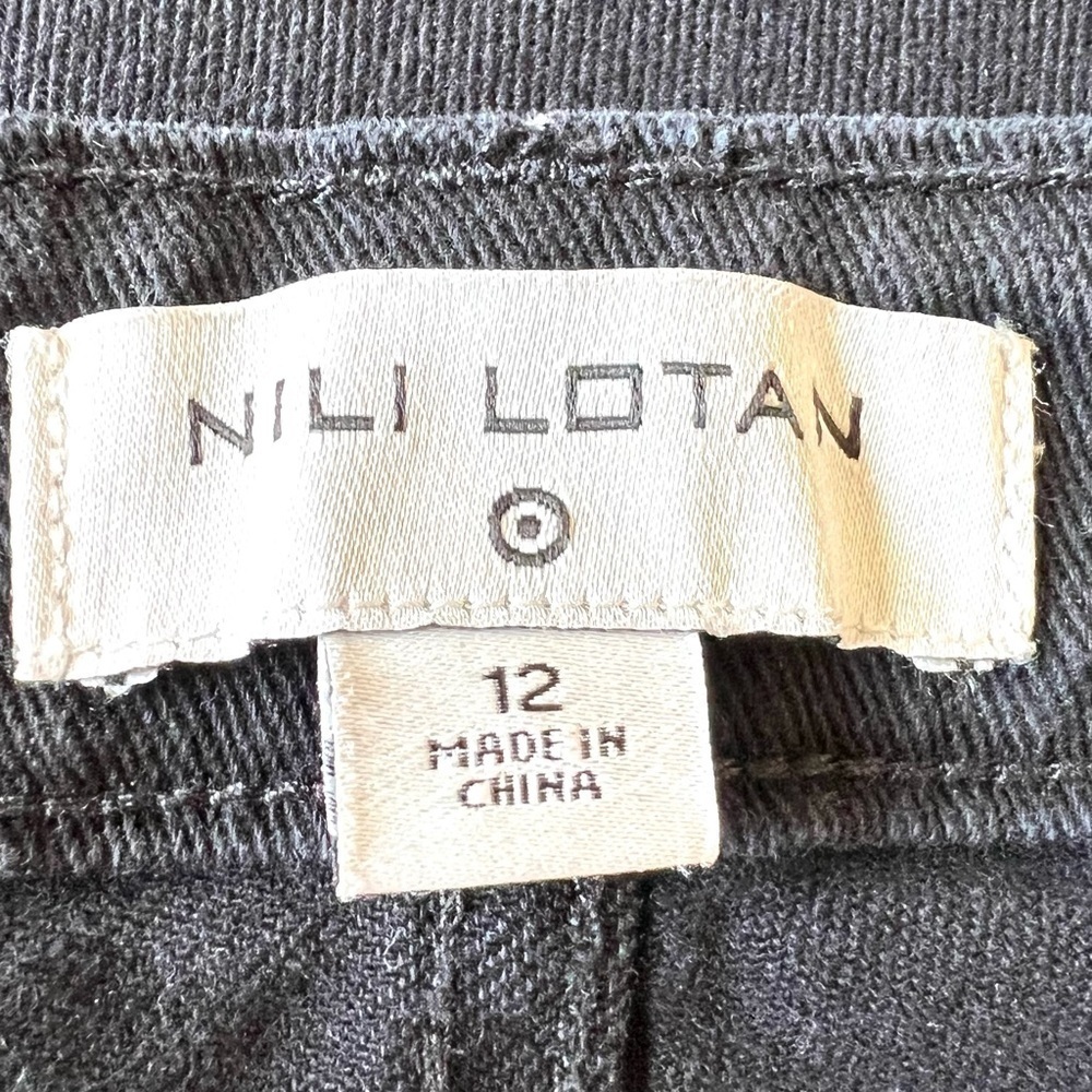 Nili Lotan x Target Black Denim Straight Leg Ankle Jeans Women’s 12 - Picture 12 of 12